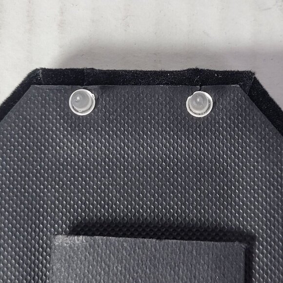 Revolve Peter+June Silver Tone Classic Formal Heart-Shaped Stud Earrings - Picture 2 of 2